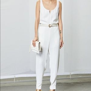 NWT Rachel Comey Spring 2017 Emerge White Jumpsuit